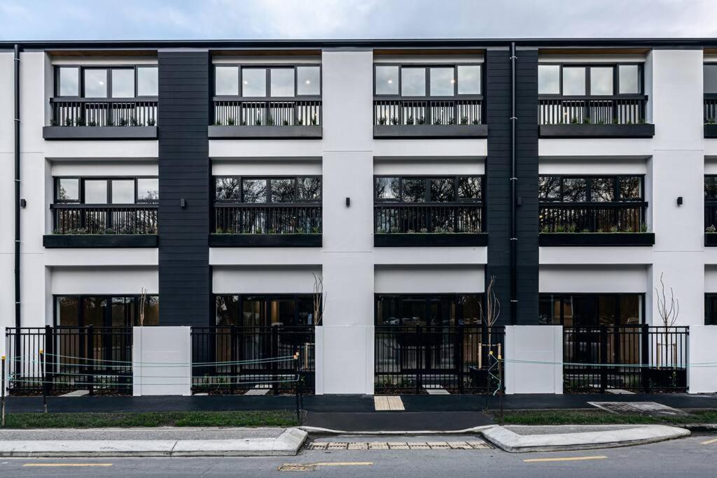 Stellar Central City Apartment - Hagley Park Christchurch Exterior foto